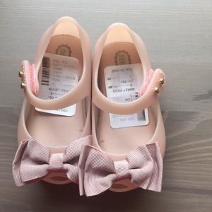 Mini Melissa pink Mary Janes